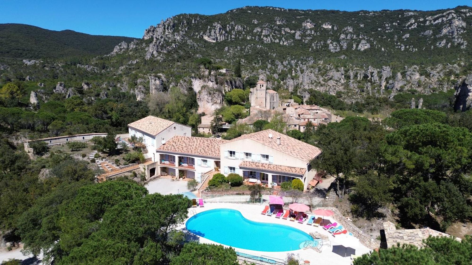 Hotel Les Hauts De Mourèze Exterior foto